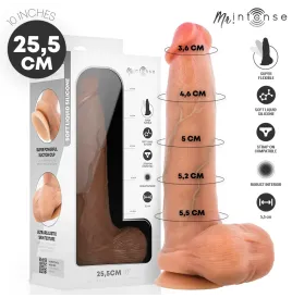 MR INTENSE - BRUCE XL DILDO IN SILICONE CON TESTICOLI 25,5 CM -Ø- 5,5 CM