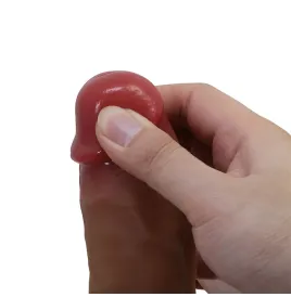 PRETTY LOVE - CURTIS GODEMICHET RÉALISTE AVEC VENTOUSE 17,3 CM -Ø- 4,2 CM
