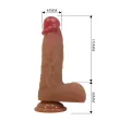 PRETTY LOVE - DUVALL GODEMICHET RÉALISTE AVEC VENTOUSE 19,3 CM -Ø- 4,5 CM PRETTY LOVE - DUVALL GODEMICHET RÉALISTE AVEC VENTOUSE 19,3 CM -Ø- 4,5 CM