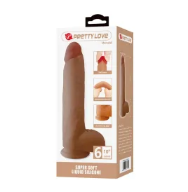 PRETTY LOVE - MENDEL REALISTISCHER DILDO MIT SAUGNAPF 25,5 CM -Ø- 5,6 CM