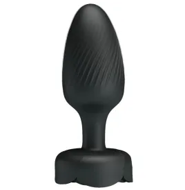PRETTY LOVE - VARIAN PLUG ANALE CON LUCE LED NERO 10,8 CM