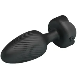 PRETTY LOVE - VARIAN PLUG ANALE CON LUCE LED NERO 10,8 CM