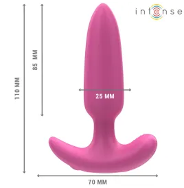 INTENSE - ROSS ANAL PLUG 10 VIBRATIONS ROSE TÉLÉCOMMANDE