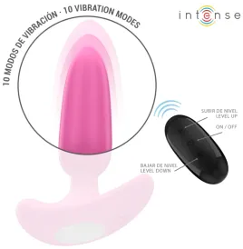 INTENSE - ROSS ANAL PLUG 10 VIBRATIONEN ROSA FERNBEDIENUNG