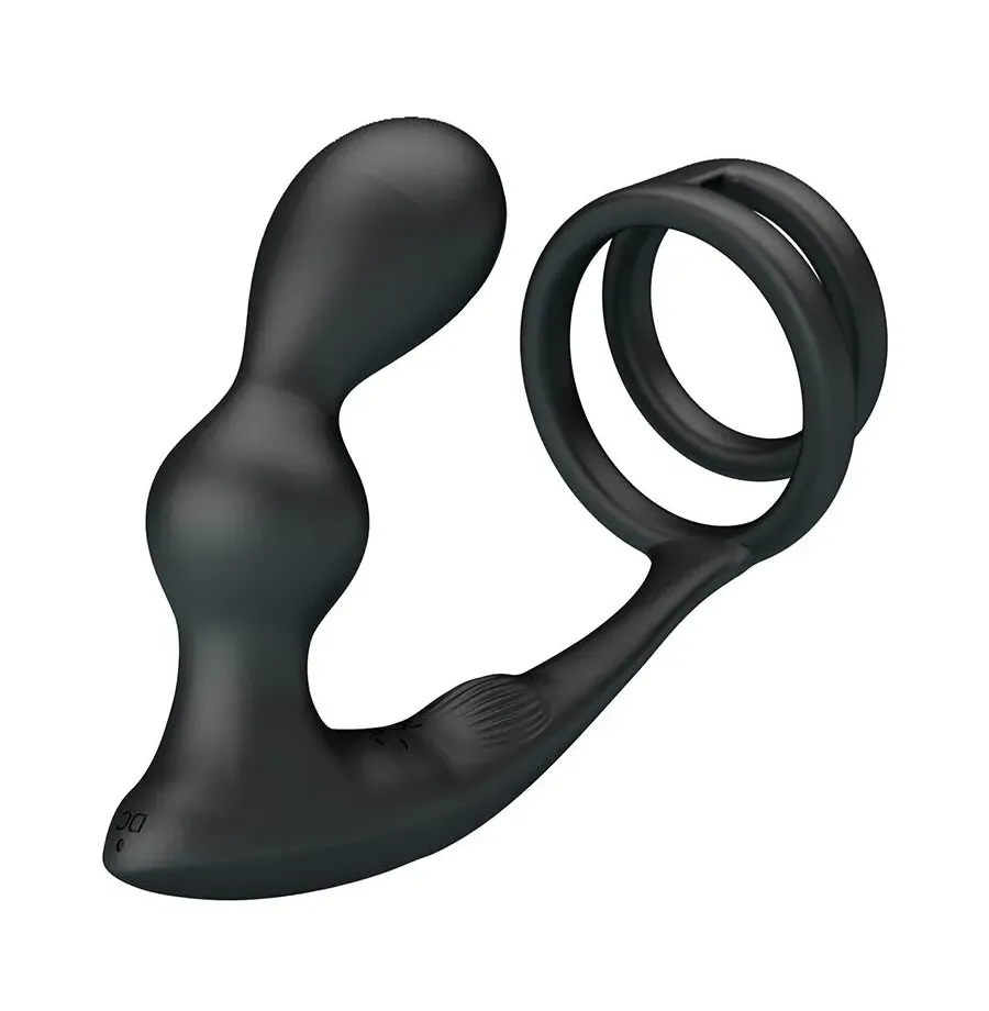 MR PLAY - PLUG ANALE VIBRANTE CON ANELLO PER PENE E TELECOMANDO MR PLAY - PLUG ANALE VIBRANTE CON ANELLO PER PENE E TELECOMANDO