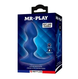 MR PLAY - PLUG ANALE ERGONOMICO BLU