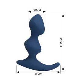 MR PLAY - PLUG ANAL ERGONOMIQUE BLEU