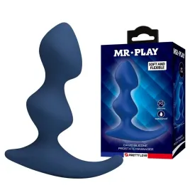 MR PLAY - PLUG ANAL AZUL ERGONÓMICO