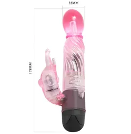 BAILE - GIVE YOU A KIND OF LOVER VIBRADOR CON RABBIT ROSA 10 MODOS