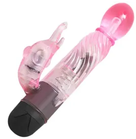 BAILE - GIVE YOU A KIND OF LOVER VIBRADOR CON RABBIT ROSA 10 MODOS
