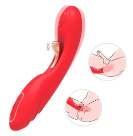 ARMONY - VIBRATOR WITH OSCILLATING TONGUE RED