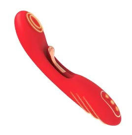ARMONY - VIBRATOR WITH OSCILLATING TONGUE RED