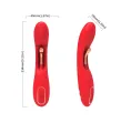 ARMONY - VIBRADOR CON LENGUA OSCILANTE ROJO ARMONY - VIBRADOR CON LENGUA OSCILANTE ROJO