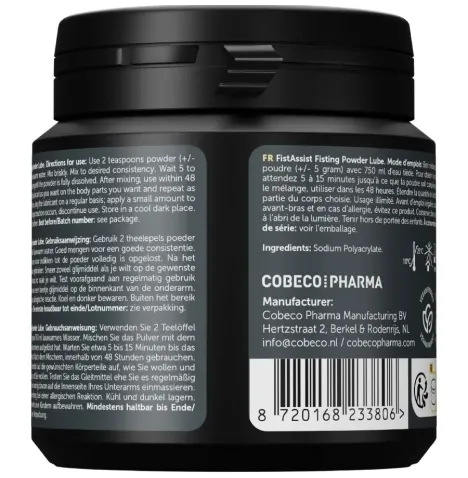 COBECO - FIST ASSIST LUBRIFIANT EN POUDRE 135 GR