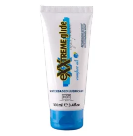 HOT - EXXTREME GLIDE LUBRIFICANTE A BASE DACQUA OLIO COMFORT A 100 ML