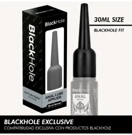 BLACK HOLE - APPLICATORE LUBRIFICANTE ANALE TAGLIA S 30 ML