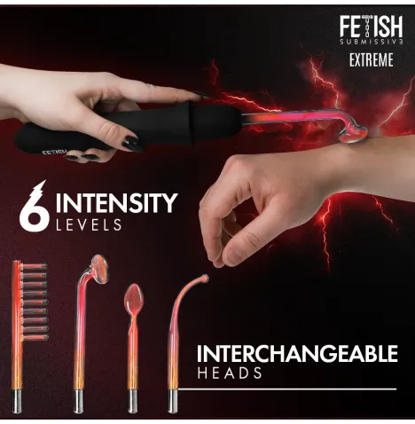 FETISH SUBMISSIVE - HIGH FREQUENCY ELECTROSTIMULATION WAND