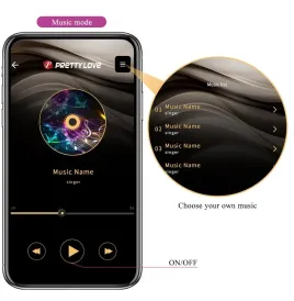 PRETTY LOVE - LEVIATHAN APP-GESTEUERTER VIBRATOR LILA