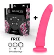 DELTA CLUB - TOYS HARNESS DONG PINK SILICONE 23 CM -O- 4.5 CM DELTA CLUB - TOYS HARNESS DONG PINK SILICONE 23 CM -O- 4.5 CM