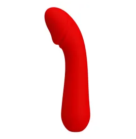 PRETTY LOVE - VIBRATORE RICARICABILE CETUS ROSSO