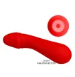 PRETTY LOVE - CETUS RECHARGEABLE VIBRATOR RED PRETTY LOVE - CETUS RECHARGEABLE VIBRATOR RED