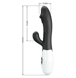 PRETTY LOVE - SNAPPY VIBRADOR PUNTO G NEGRO