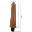 PRETTY LOVE - ALFREDO VIBRATORE REALISTICO 21.5 CM -O- 4 CM PRETTY LOVE - ALFREDO VIBRATORE REALISTICO 21.5 CM -O- 4 CM
