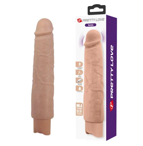 PRETTY LOVE - SOREN VIBRATORE REALISTICO FLESSIBILE