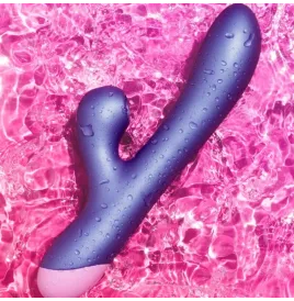 ROMP - PULSE RABBIT DUAL G-SPOT VIBRATOR ELECTRIC BLUE
