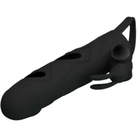 PRETTY LOVE - SILICONE COVER WITH VIBRATION 14 CM 1.0