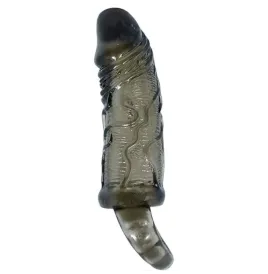 BAILE - GAINE DEXTENSION DE PÉNIS AVEC SANGLE POUR TESTICULES 11.5 CM