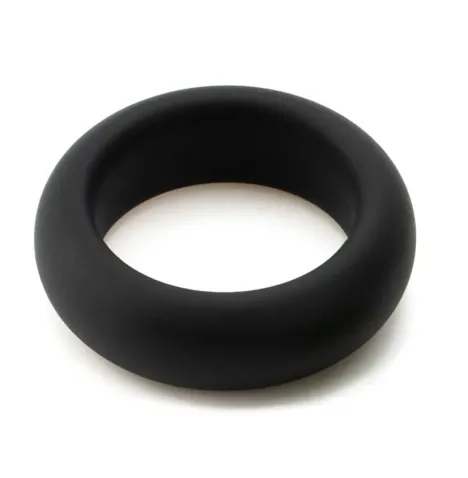 JE JOUE - ANNEAU PÉNIAL EN SILICONE EXTENSION MAXIMALE - NOIR