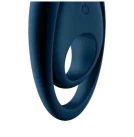 SATISFYER - VIBRATEUR ANNEAU GLORIOUS DUO BLEU