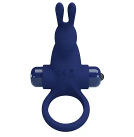 PRETTY LOVE - JIRO ANELLO CONIGLIO CON VIBRAZIONE BLU