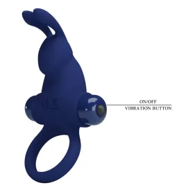 PRETTY LOVE - JIRO BAGUE LAPIN AVEC VIBRATION BLEU