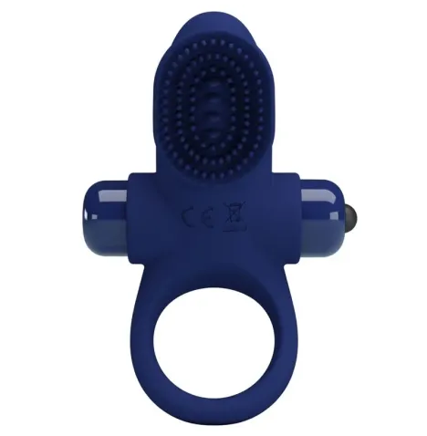 PRETTY LOVE - PALLE RING WITH VIBRATION BLUE