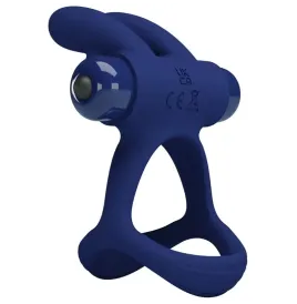 PRETTY LOVE - FRANCISCO DOPPELTER VIBRATIONSRING KANINCHEN BLAU