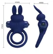 PRETTY LOVE - DAREY DOPPIO ANELLO VIBRANTE CONIGLIO BLU PRETTY LOVE - DAREY DOPPIO ANELLO VIBRANTE CONIGLIO BLU