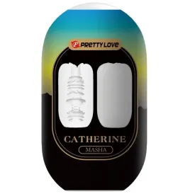 PRETTY LOVE - MASTURBATORE MASCHILE BIANCO MASHA