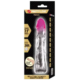 PRETTY LOVE - NERON REALISTICO 6 CM GUAINA DI ALLARGAMENTO PER PENE ROSA