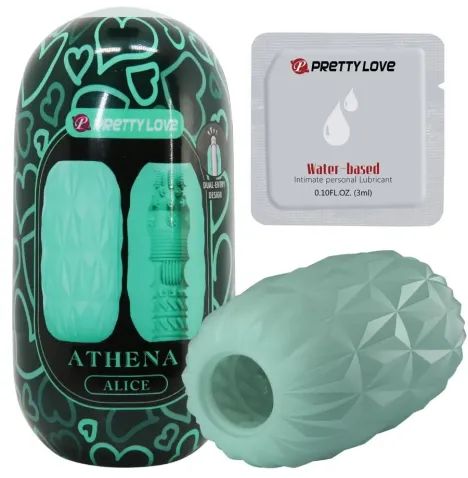PPRETTY LOVE - MASTURBATEUR POUR HOMME ATHENA ALICE TURQUOISE