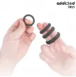 ADDICTED TOYS - SET MIT STRUKTURIERTEM COCKRING IN 4 GRÖSSEN ADDICTED TOYS - SET MIT STRUKTURIERTEM COCKRING IN 4 GRÖSSEN
