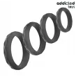 ADDICTED TOYS - SET MIT STRUKTURIERTEM COCKRING IN 4 GRÖSSEN ADDICTED TOYS - SET MIT STRUKTURIERTEM COCKRING IN 4 GRÖSSEN
