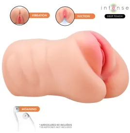 INTENSE DEEP TOUCH - KRISTA VAGINALMASTURBATOR MIT SAUG-, VIBRATIONS- UND STIMMEFFEKT 1,2 KG