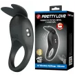 PRETTY LOVE - CARLTON ANELLO PER PENE CON STIMOLATORE CLITORIDEO PRETTY LOVE - CARLTON ANELLO PER PENE CON STIMOLATORE CLITORIDEO