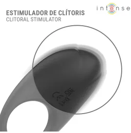 INTENSE - MERLOTTE VIBRATING PENIS RING WITH CLITORIS STIMULATION BLACK