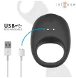INTENSE - MERLOTTE VIBRATING PENIS RING WITH CLITORIS STIMULATION BLACK