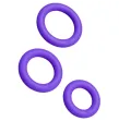 ROMP - REMIX TRIO SET DE 3 ANILLOS PARA PENE SILICONA MORADO ROMP - REMIX TRIO SET DE 3 ANILLOS PARA PENE SILICONA MORADO