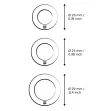 ROMP - REMIX TRIO SET DE 3 ANILLOS PARA PENE SILICONA MORADO ROMP - REMIX TRIO SET DE 3 ANILLOS PARA PENE SILICONA MORADO