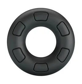 CRAZY BULL - ANNEAU PÉNAL EN SILICONE SUPER DOUX BERTRAM NOIR